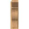 Ekena Millwork Funston Slat Rough Sawn Outlooker, Western Red Cedar, 8"W x 16"D x 28"H OUT08X16X28FST06RWR - alternate 3